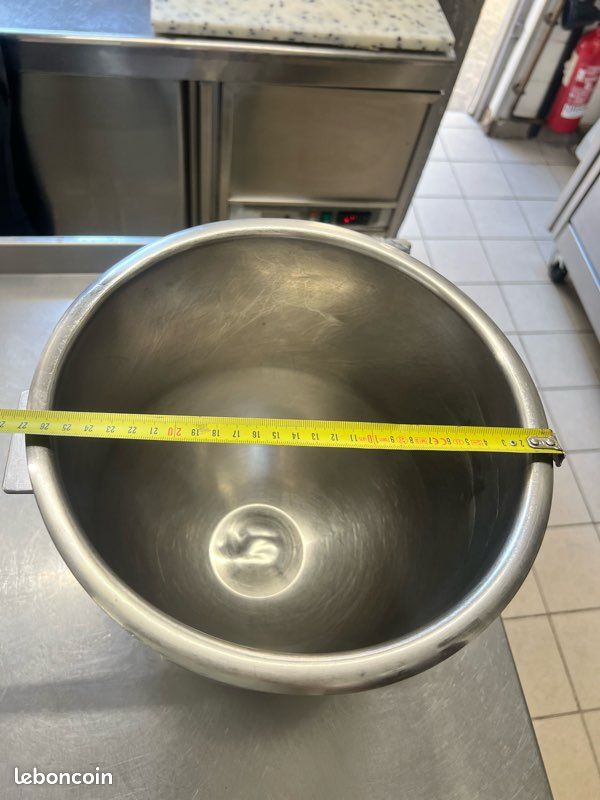 Cuve batteur mélangeur 10 l inox (image 2)