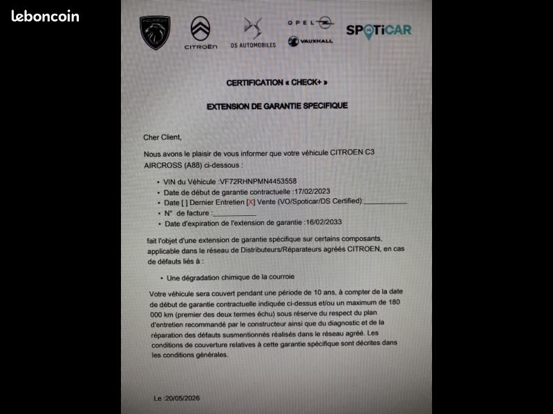 Citroen C3 Aircross PureTech 110ch S&S Shine (image 2)