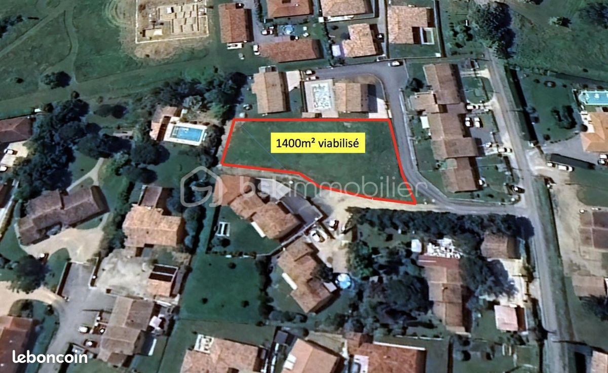 Terrain 1 400 m² Saint Sulpice La Pointe