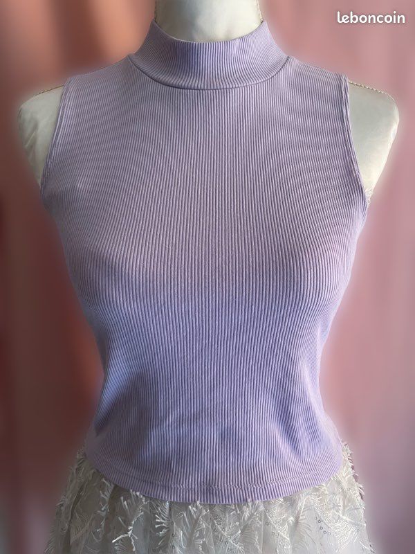 Sweat-shirt Femme Jennyfer - Col Montant Zippé - Taille XS - Noir, Blanc, Rouge - Occasion En Très Bon état