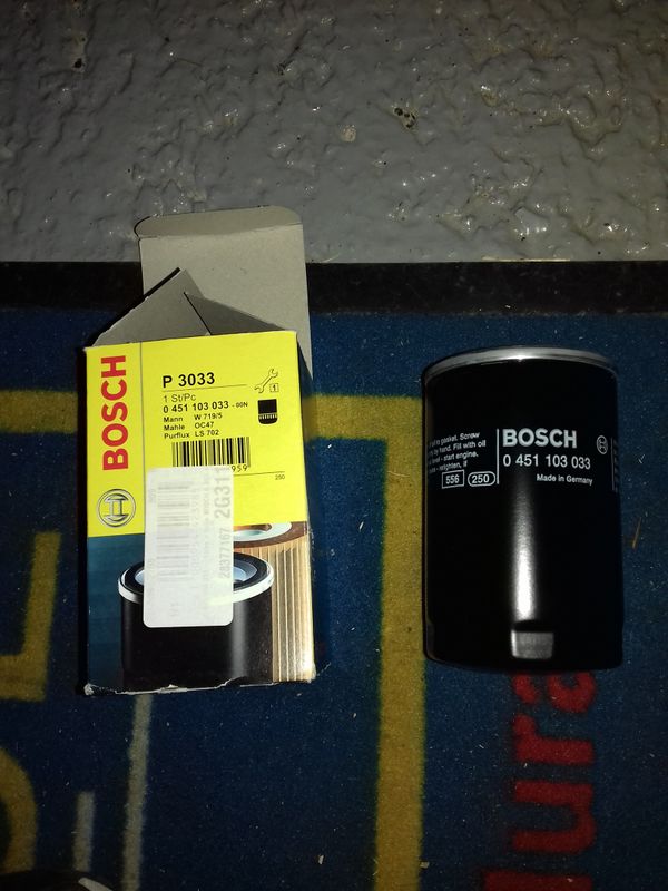  Bosch P3033 - Filtre à huile Auto