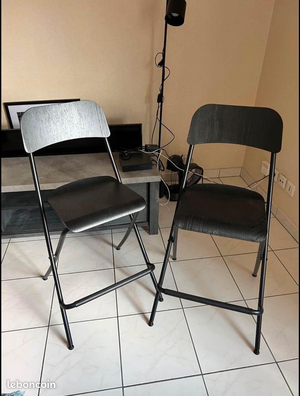 2 tabourets de bar Ikea à l'état neuf (image 6)