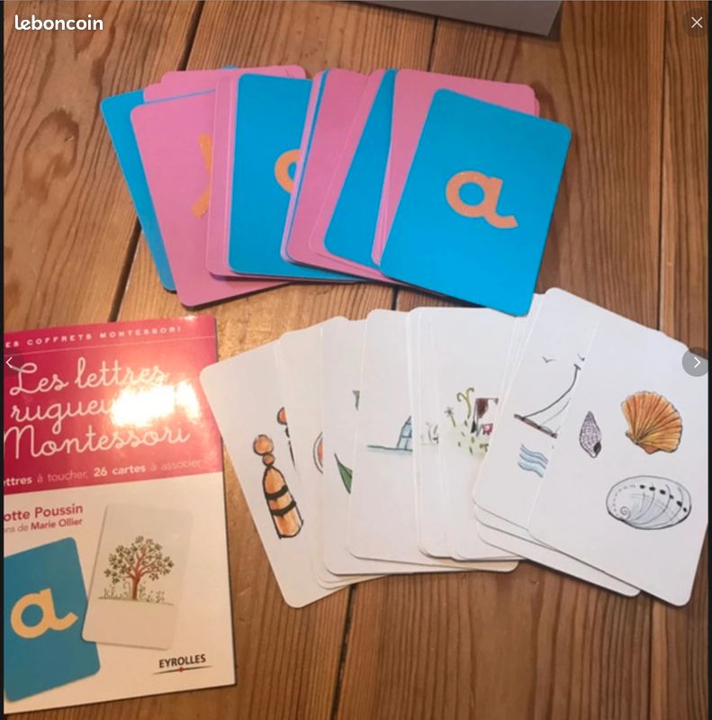 Les lettres rugueuses Montessori (image 3)