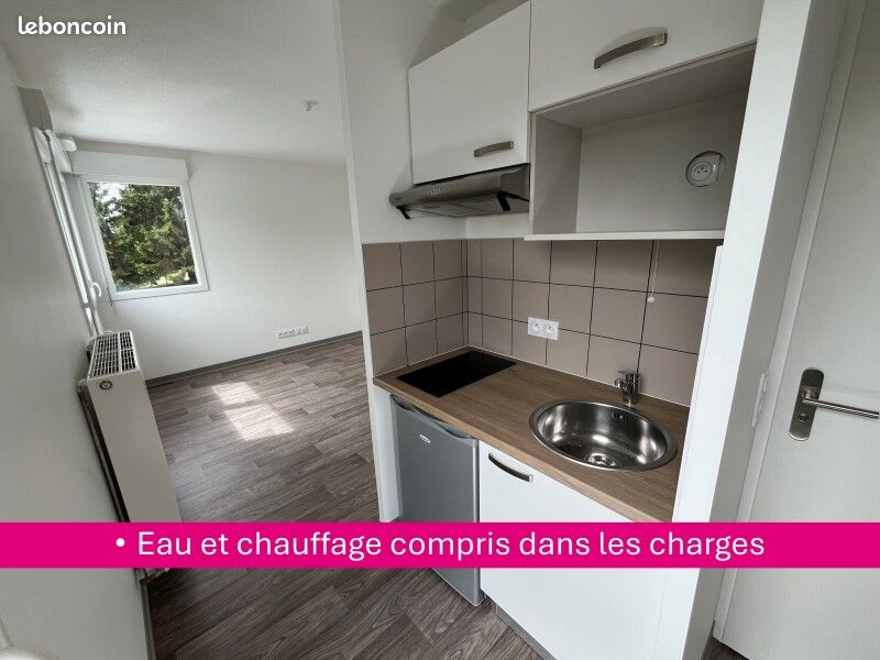 Appartement 1 pièce 20 m² · à Franqueville-Saint-Pierre · 20 m² · 358 €/mois