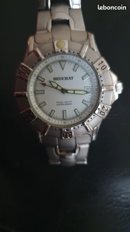 Montre BEUCHAT DE PLONGÉE numérotée (image 1)