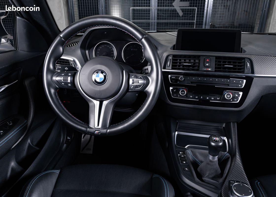 BMW M2 Compétition - RARE Boite manuelle - Gris Hockenheim - Immat France - M2 C BVM - 410ch (image 8)