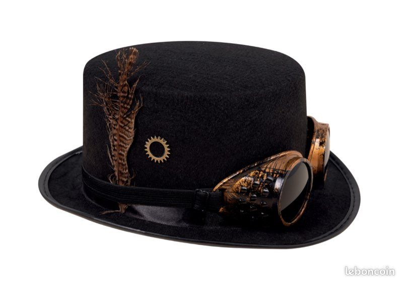 Déguisement Halloween, chapeau steampunk (image 2)