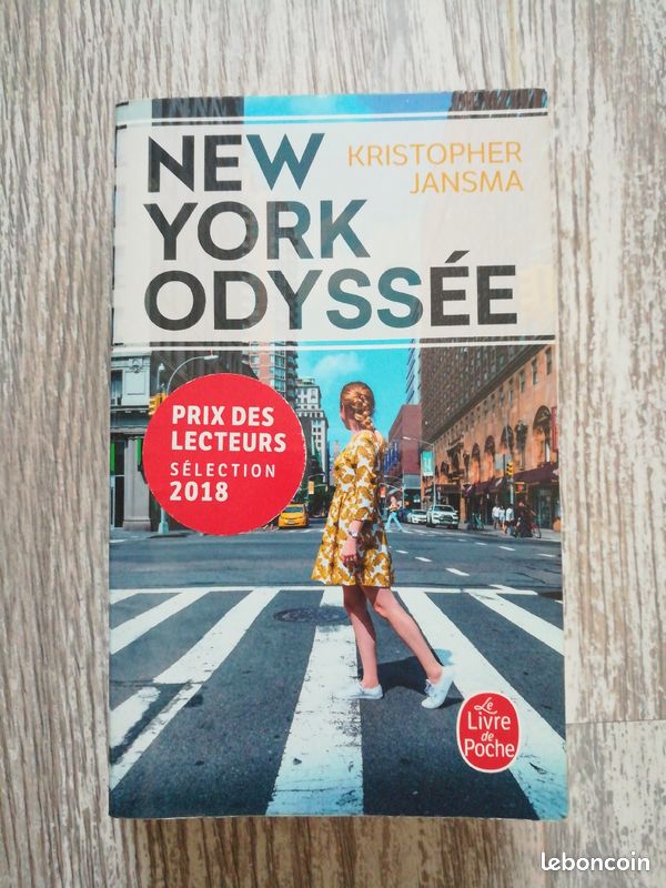 Livre roman New york odyssée de kristopher Jansma (image 1)
