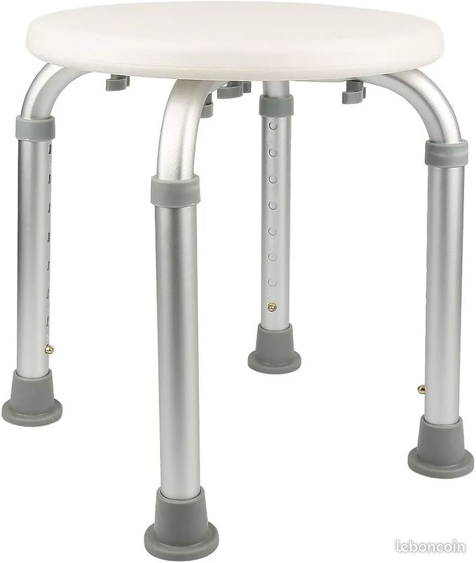 Tabouret / Siège de douche réglable - Neuf (image 1)