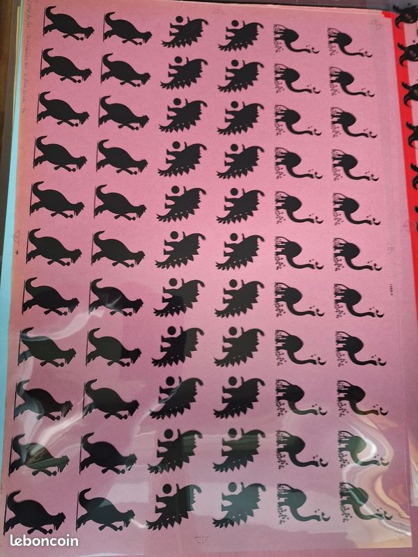 Sérigraphie dinosaures (image 5)