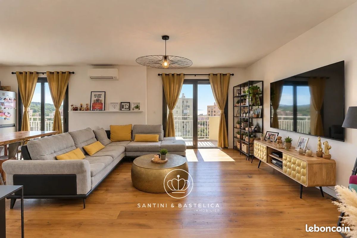 Appartement 4 pièces 93 m² · à Ajaccio · 93,4 m² · 369 500 €