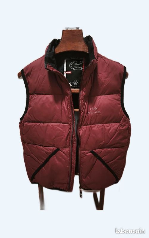 Manteau - amovible blocage des couleurs rembourré - Rouge Bleu Rouge