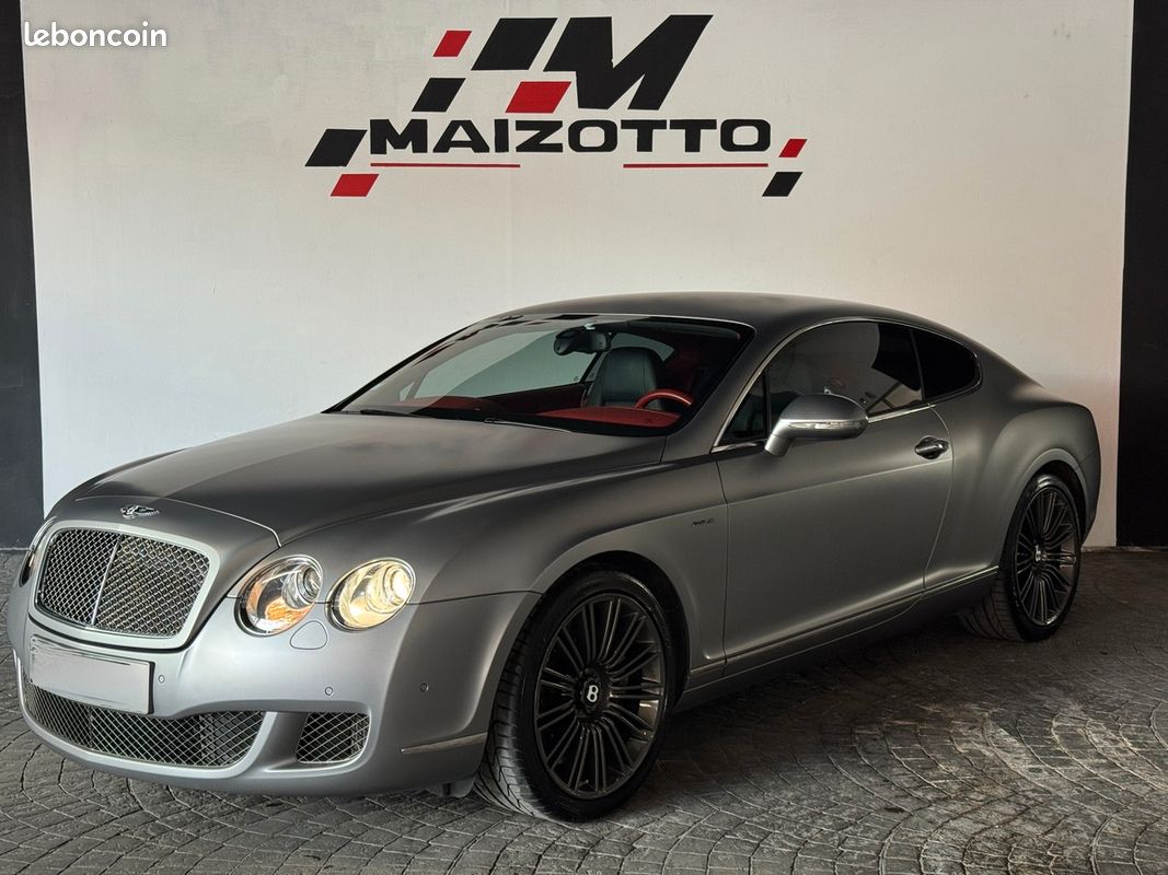 Bentley Continental GT Speed | 6.0 W12 | Origine France | Entretien Constructeur | Etat Proche Neuf (image 1)