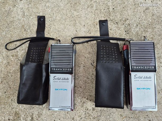 2 Talkie Walkie SKYFON Transceiver+piles neuves - Photo, audio & vidéo