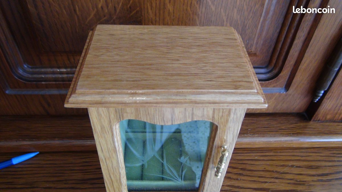 Boîte à Bijoux En Bois à Rénover – Style Vitrine Ancienne
