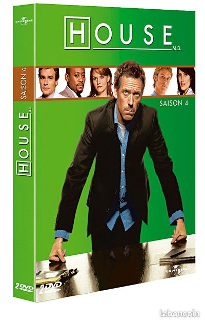 Coffret DVD Dr House Saison 4 (image 1)