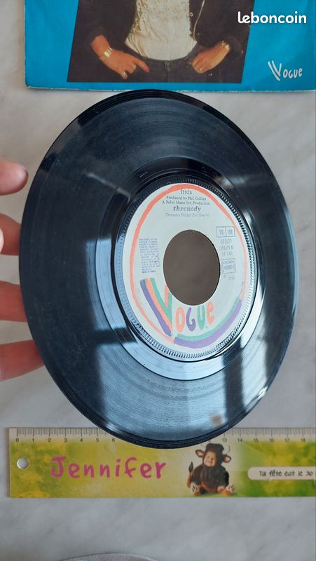Vinyle 45Tours Frida Abba i know there's something going on threnody (image 3)