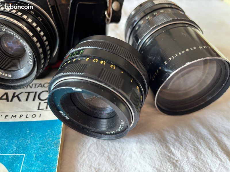 Appareil photo argentique Praktica LTL et objectif Zeiss - Photo, audio & vidéo