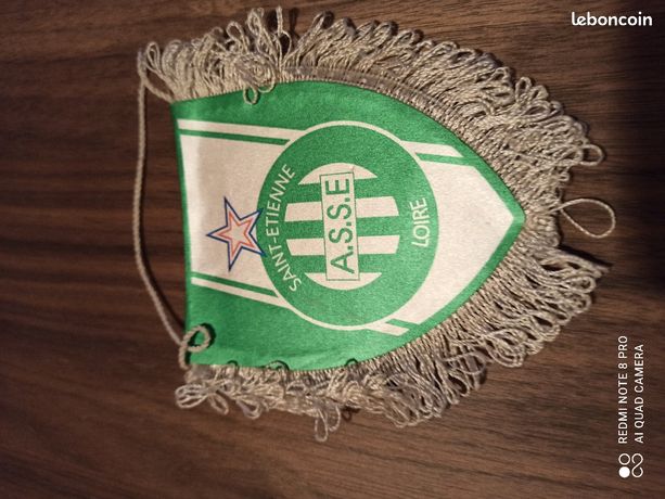 AS Saint Etienne fanion palmares vintage ASSE Saint Etienne