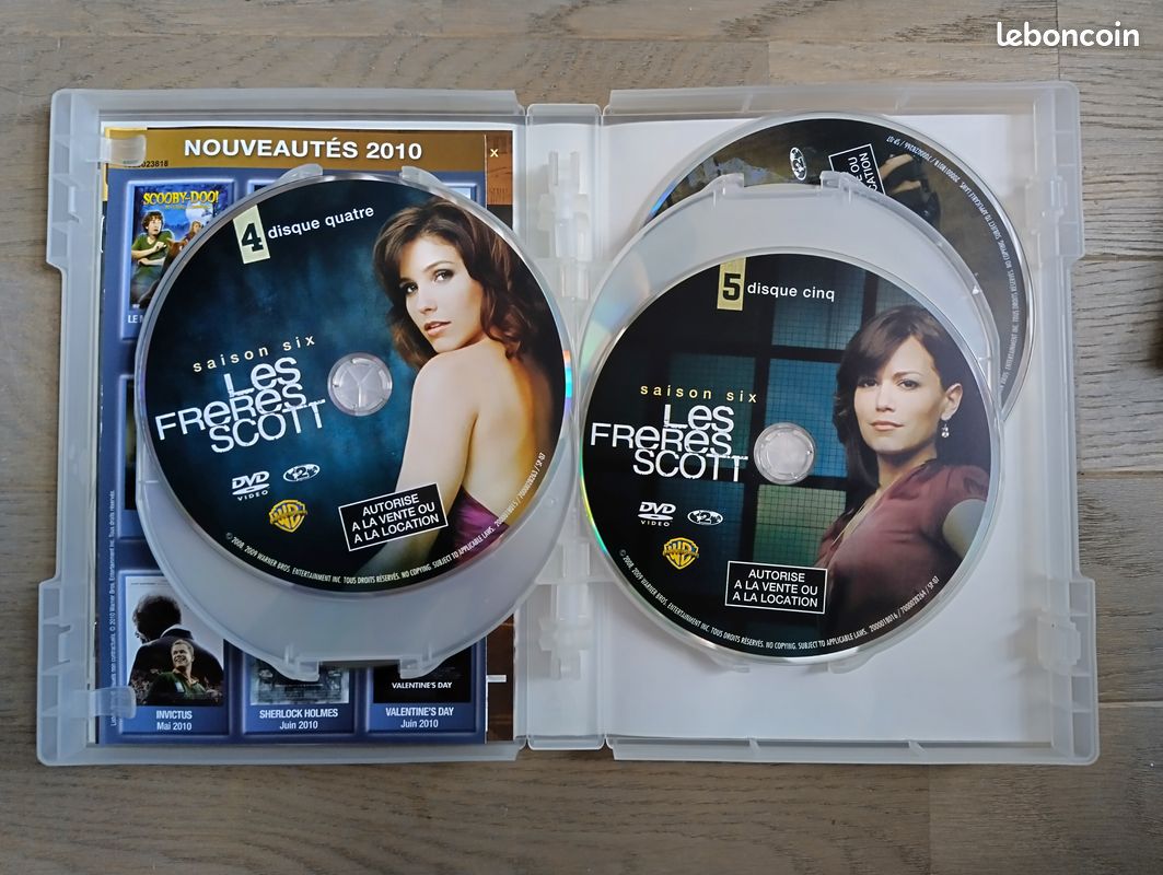 Coffret DVD série Les frères Scott - saison 6 (image 3)