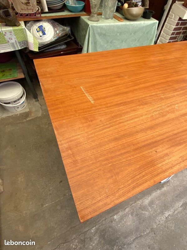 Table + chaises style scandinave vintage (image 5)
