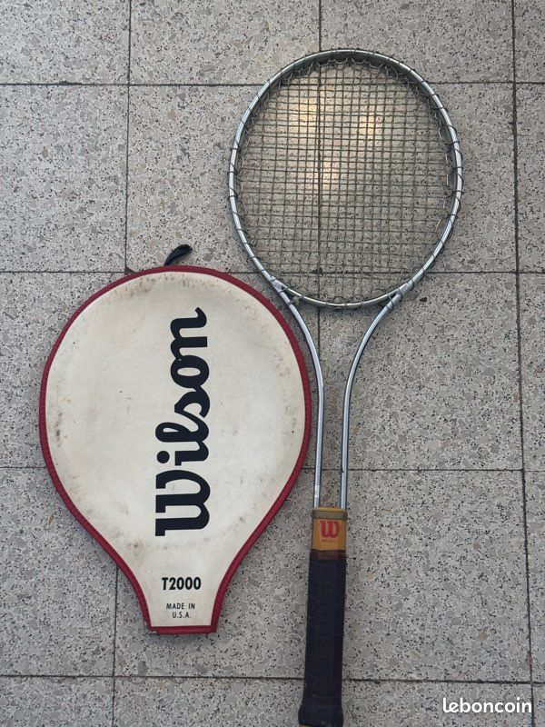Raquette de tennis vintage Wilson T2000 avec housse ... - FR