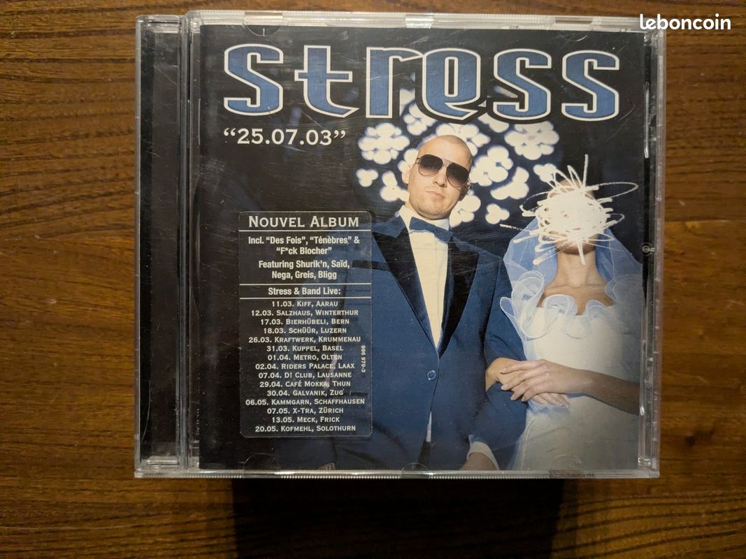 Cd Stress rappeur suisse (image 1)