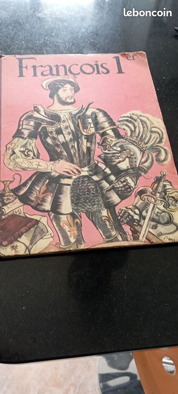 Livre ancien françois 1er 1936 (image 1)