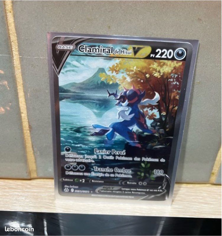 Carte Pokémon Clamiral zenith suprême (image 1)
