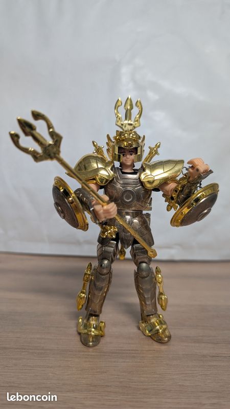 CHEVALIER DU ZODIAQUE, Saint Seiya,BANDAI 1987, chevalier or BALANCE 100%COMPLET EUR 36,06 - FR