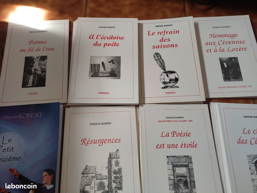 Recueil de poésies de Simone Robert (image 2)