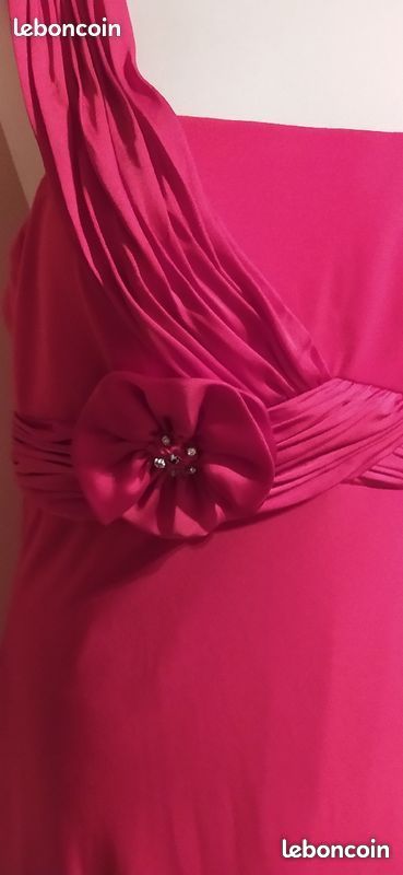 Robe Rouge NEXT Taille 44 Neuve Avec étiquettes - Viscose, Coupe Regular