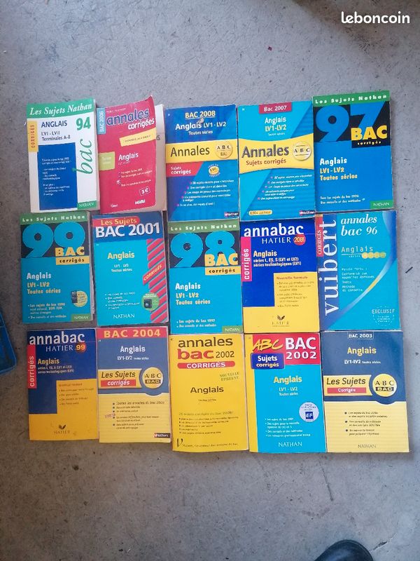 Livré d anglais 1e pièce au tampon 12 GSM 0692285971 (image 1)