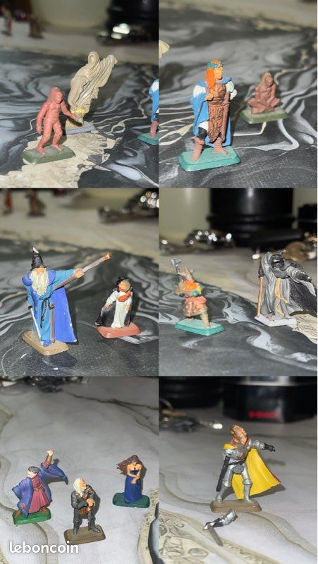 Lot De Figurines Mithril – Seigneur Des Anneaux, Miniatures Pour Jeux De Rôle
