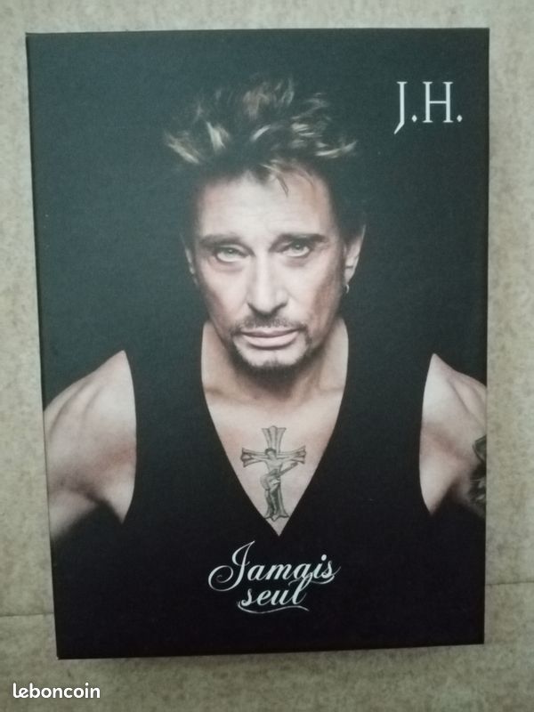 Cd - coffret johnny hallyday - jamais seul (image 1)