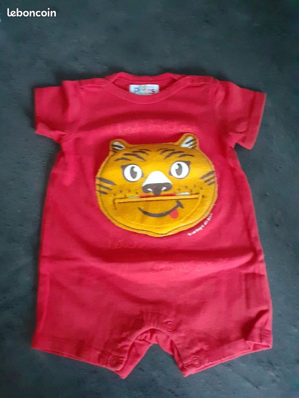 Combishort bébé 3 mois (image 1)