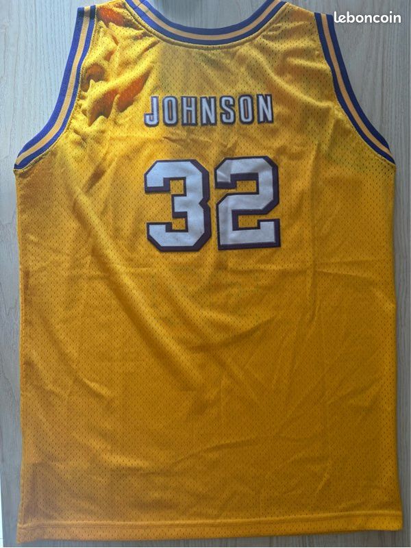 Maillot basket porté n°15 ETOILE d'OR St LEONARD ANGERS SPalding shirt