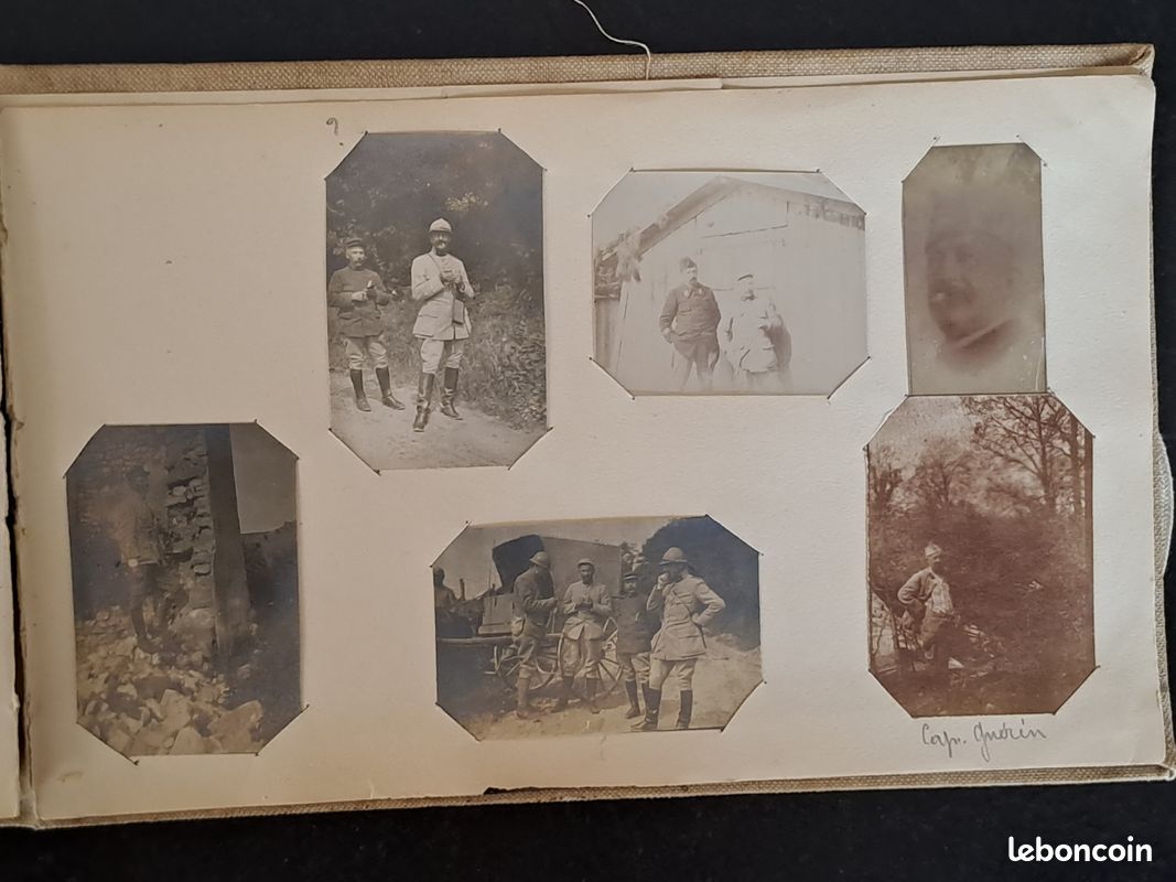 GUERRE 14-18 - ALBUM de 158 PHOTOS ORIGINALES - Plusieurs Régiments d'Infanterie: 40è,15è, 116è, 7è, 6è (image 19)