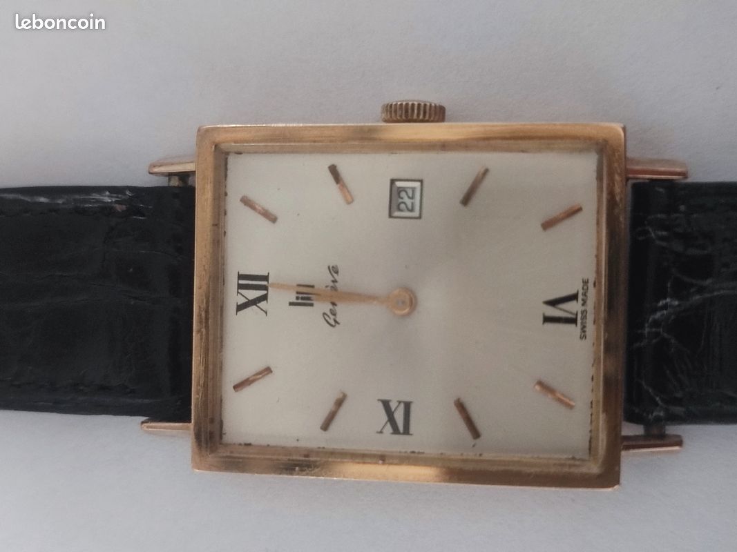 Montre Homme Montre Lip Ancienne Rectangulaire LIP,Montre Vintage