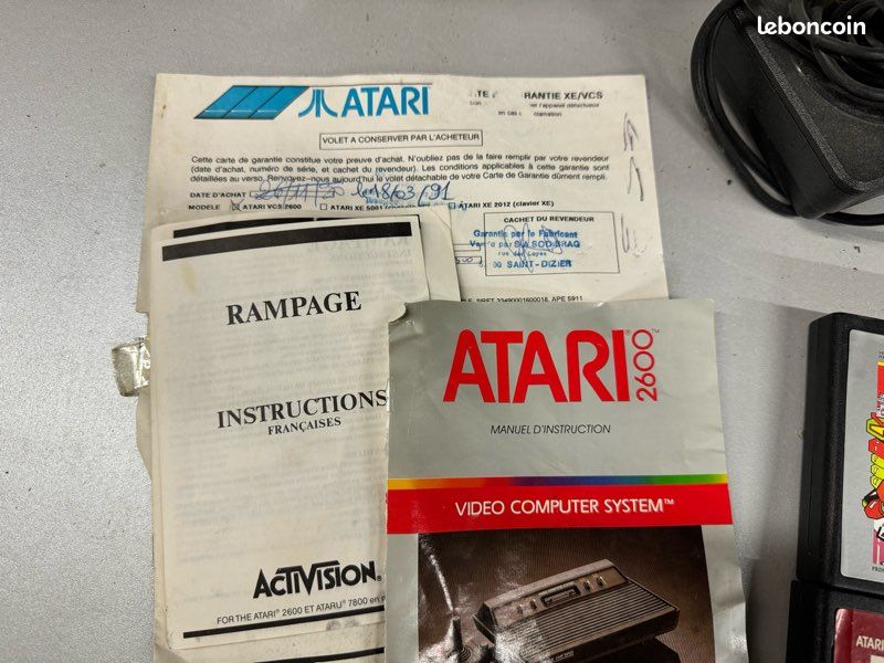Stockage de jeux atari - France