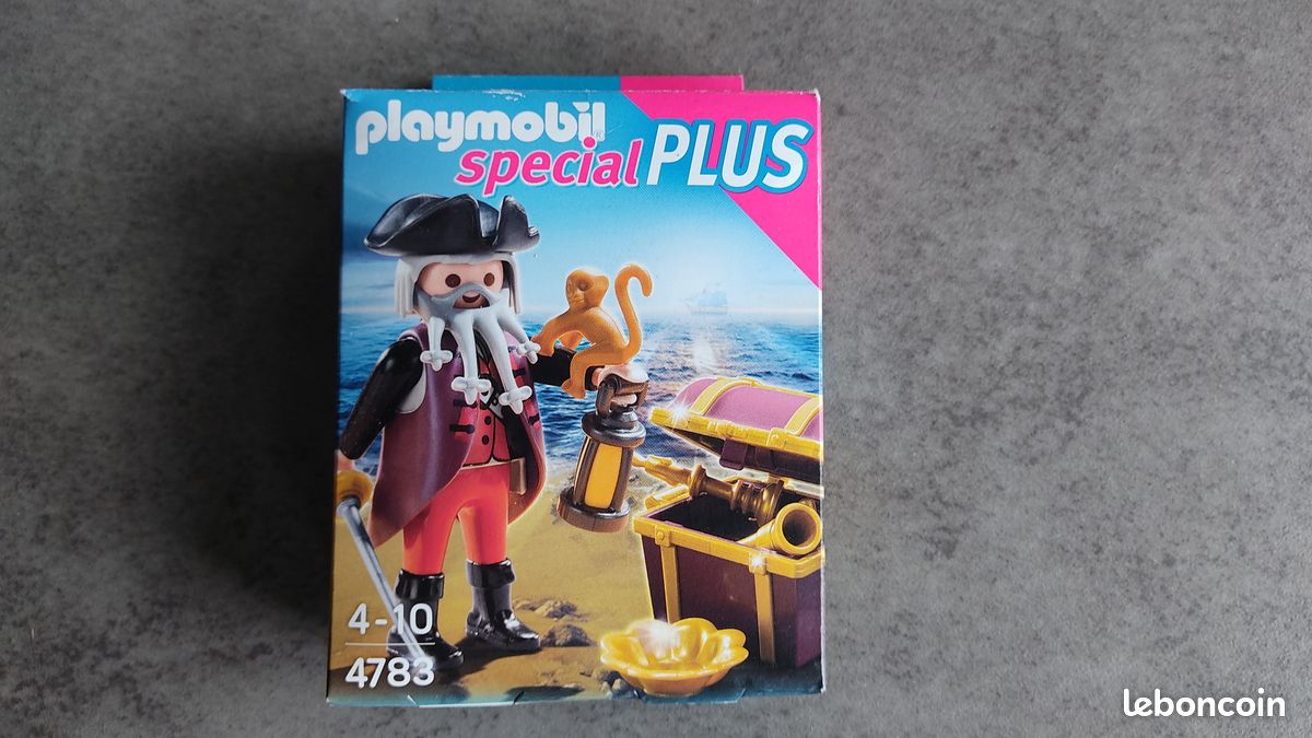 Pirate avec un trésor Playmobil 4783 (image 1)