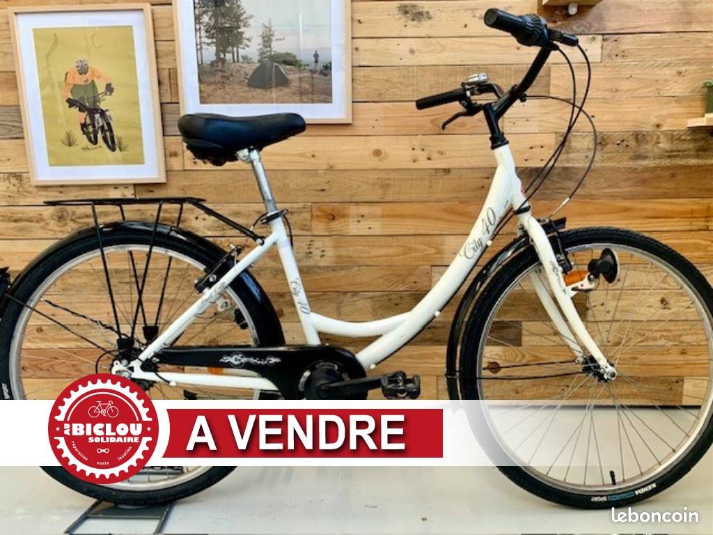Bike VÃ©lo City 40 Carrefour Prix Velo Femme Carrefour City 40