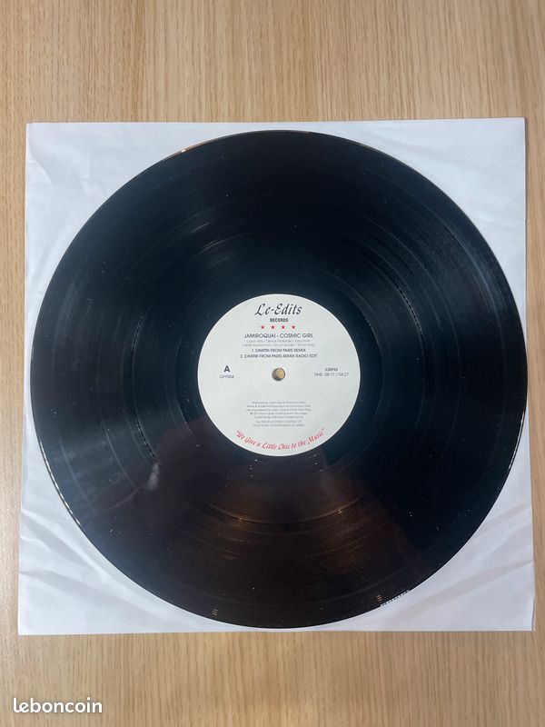 Vinyl - Jamiroquai – Cosmic Girl (remix Dimitri from Paris) (image 6)
