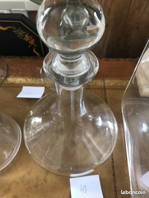 Caraffe à vin en verre (image 1)