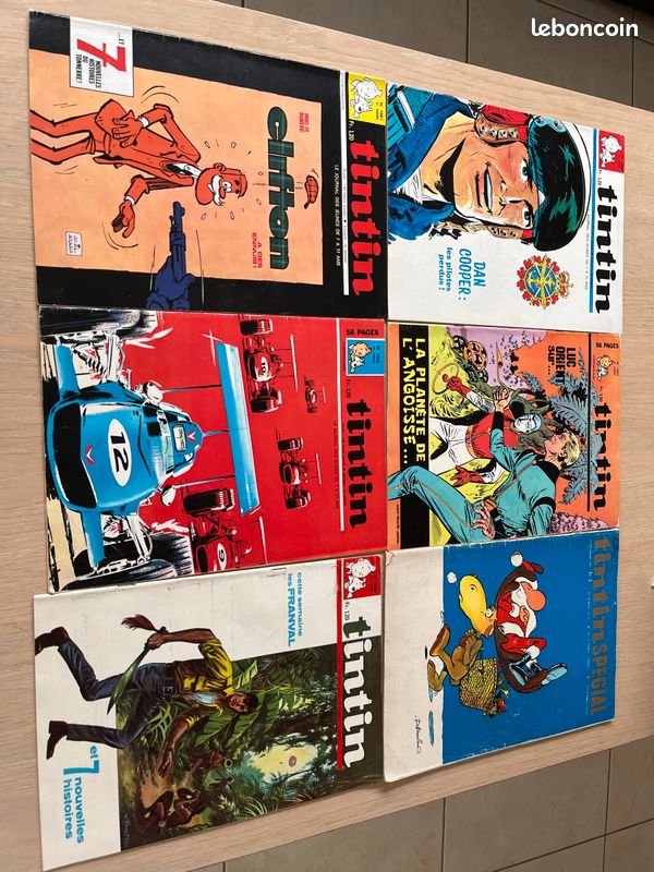 Journal de tintin 1966 1967 lot (image 6)