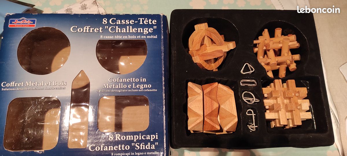 Casses têtes en bois (image 1)