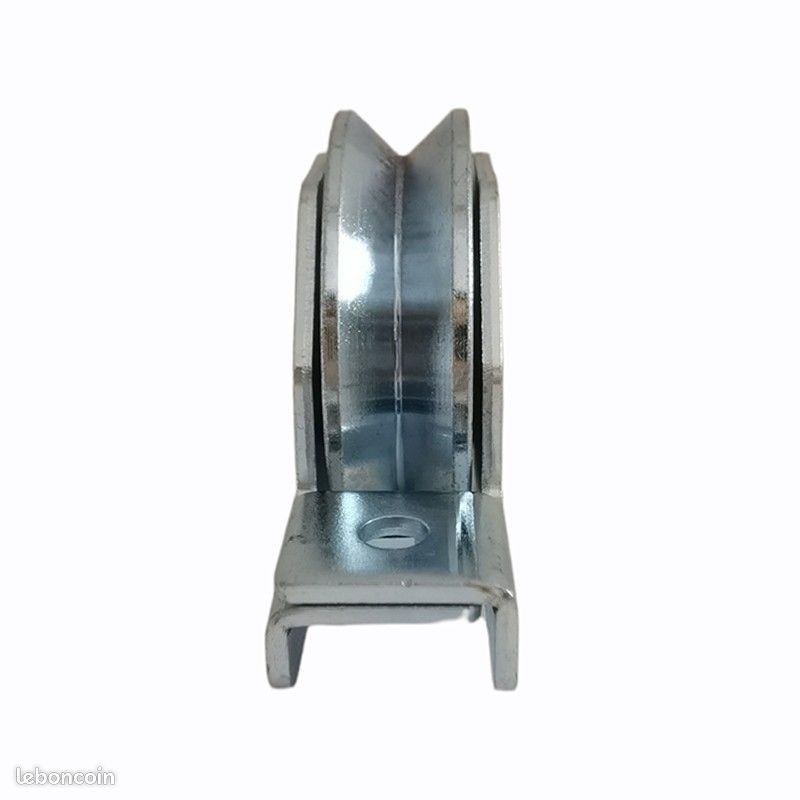 METALIDEAL | Galet Ou Roue De Portail Support Intérieur Diamètre 60mm Pour Rail Gorge V (image 4)