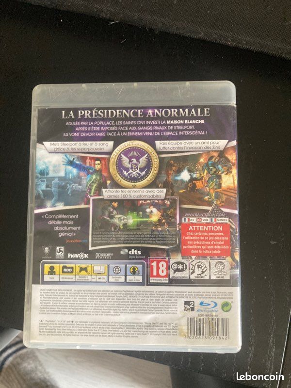 Rétrogaming GENERIQUE SAINTS ROW IV MIX PS3