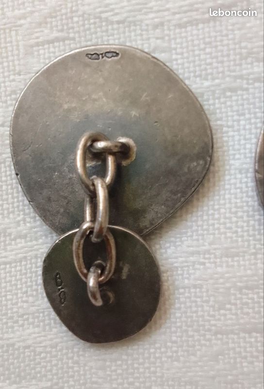 Paire de boutons de manchette (image 5)