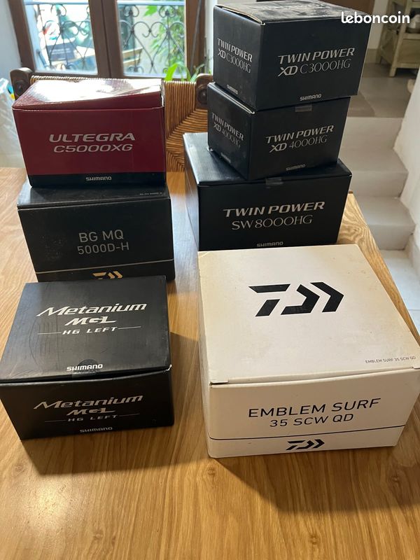 Lot de 7 moulinets (image 1)